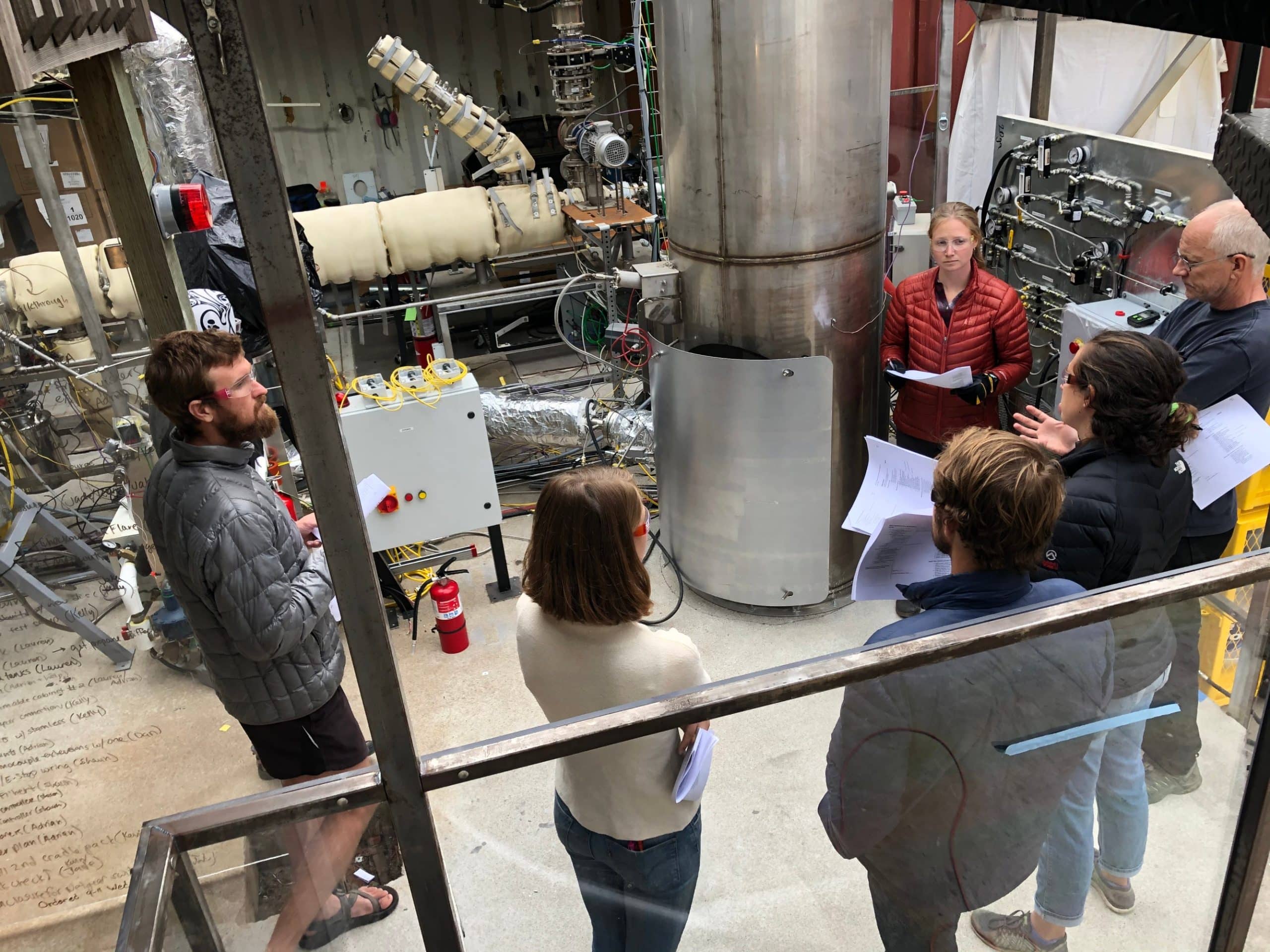 Charm Employees gathered