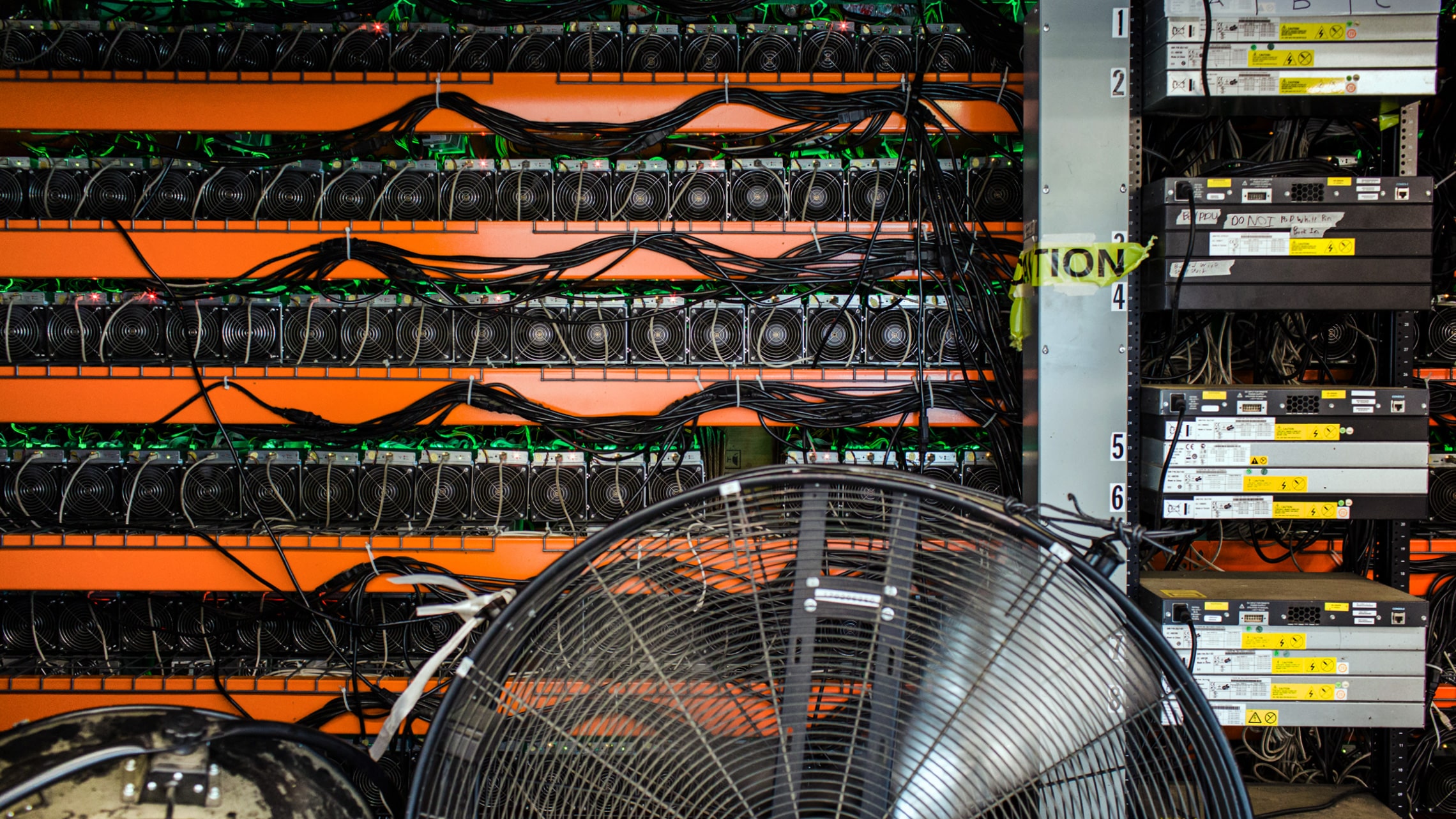 Cointmint server racks